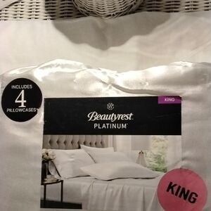 Beautyrest Platinum White King Pillow Set